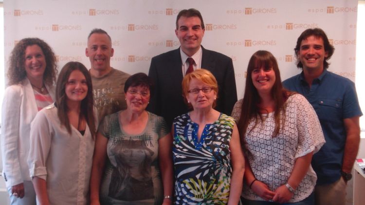 Foto de família amb tots els premiats