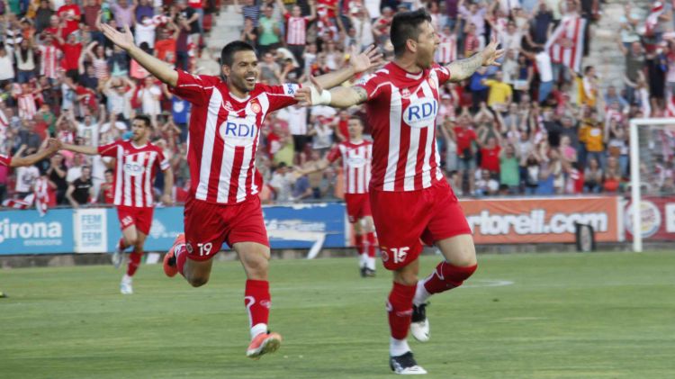 El Girona FC intentarà completar una temporada històrica © Cristina Guixeras/LaJornada.cat