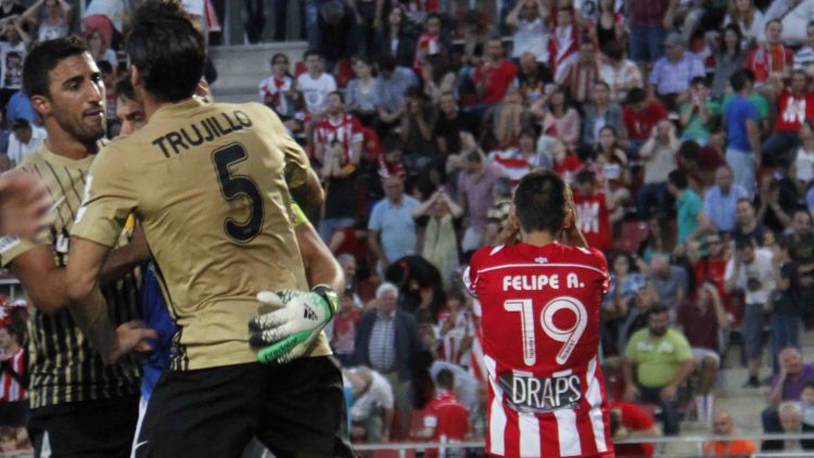 El Girona no ha pogut amb l'Almeria en cap dels dos partits © Cristina Guixeras/LaJornada.cat