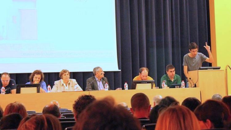 Un moment del claustre celebrat aquesta tarda © Consell d'Estudiants