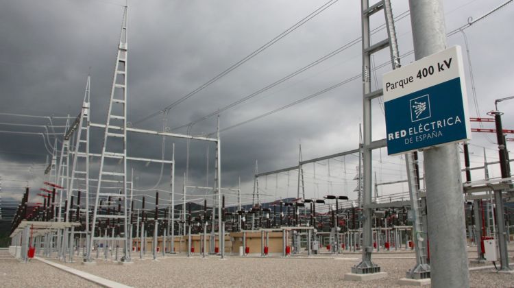 La subestació de Bescanó va entrar en servei l'estiu del 2011 © ACN