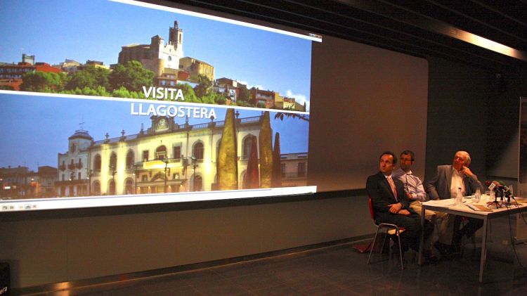 Presentació de la campanya per atraure turistes a Llagostera © ACN