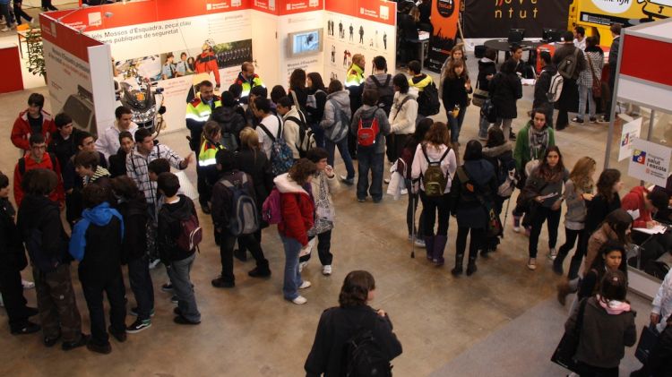 El programa 'Ni més ni menys, iguals', s'ha presentant en el marc de la fira Expojove © ACN