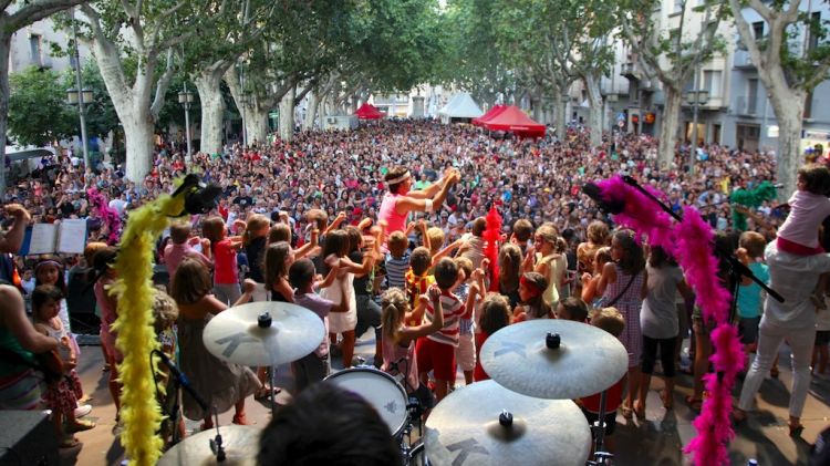 Un dels espectacles que s'han pogut veure dins del Festival Acústica d'enguany © ACN