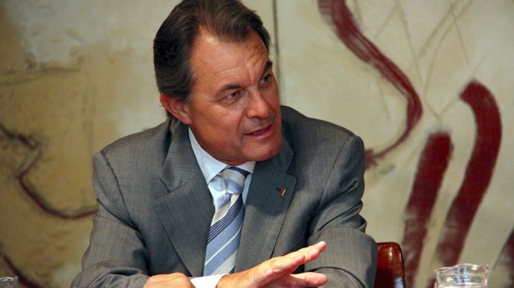 El president de la Generalitat, Artur Mas, durant una reunió del Consell Executiu © ACN