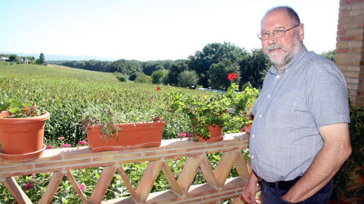 L'amo de la casa assaltada a Vilobí d'Onyar, Lluís Boada © ACN