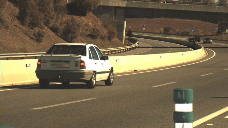 El vehicle circulant a més velocitat permesa enxampat pels Mossos d'Esquadra © ACN