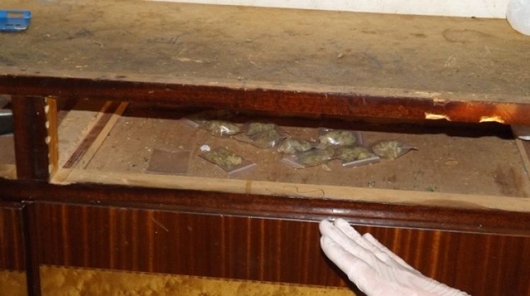 A l'interior del pis van trobar-hi 45 bossetes de marihuana preparades per vendre © ACN