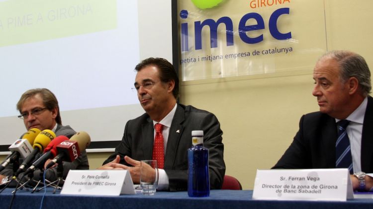 Presentació de l'anuari a Pimec Girona © ACN