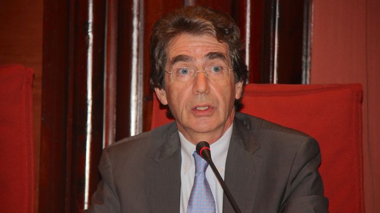 L'expresident de Caixa Girona, avui al Parlament © ACN