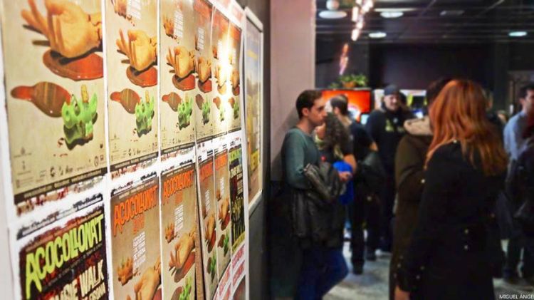 Els cinemes Albèniz Plaça van acollir dues centes persones © Miguel Ángel Izquierdo