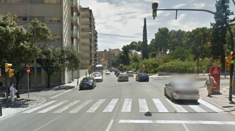 L'N-IIa passa pel centre de Figueres © Google Maps