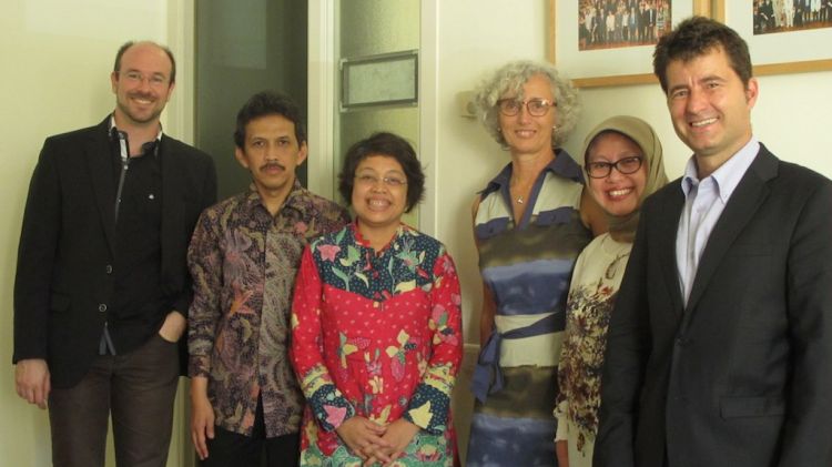 Els representants de la UdL i l'Institut Teknologi Bandung d'Indonèsia © ACN