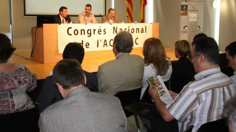 Un moment del congrés nacional de l'ACCPOLC, a la Coma Cros de Salt © ACN