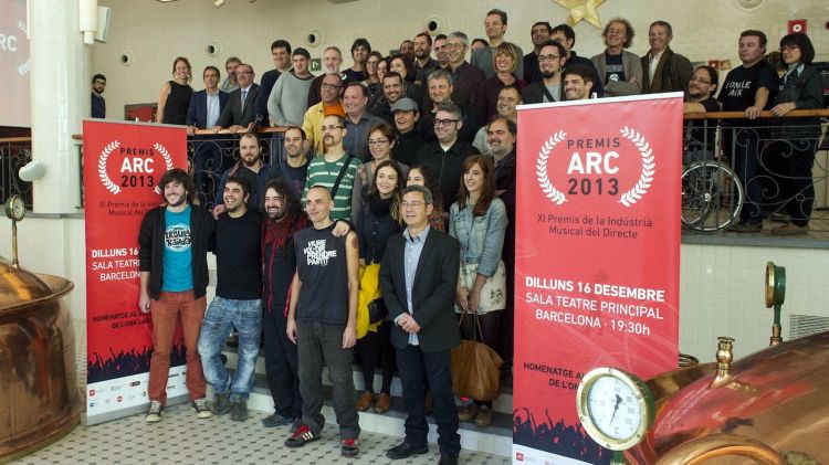 Presentació dels nominats que s'ha fet aquest avui a Barcelona © ACN