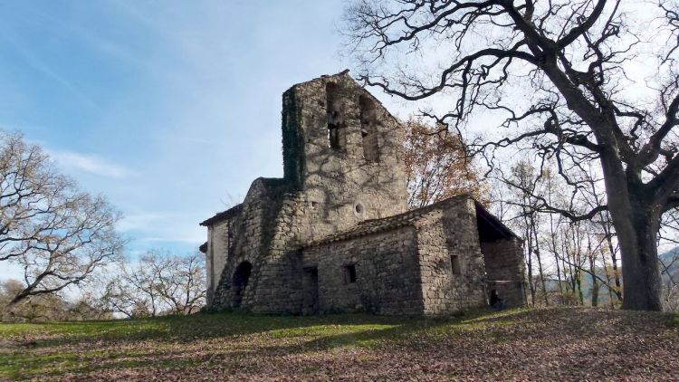 L'ermita de Sant Valentí de Salarsa, a Camprodon © ACN