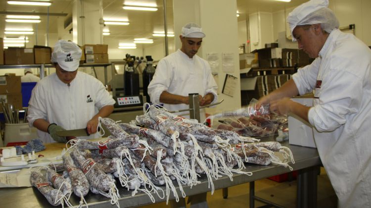 La indústria alimentària gironina va actuar com a fre contra la segona recessió © ACN