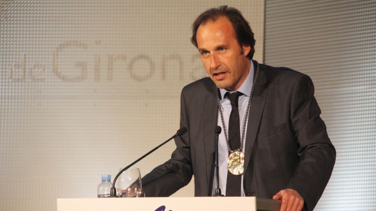 El nou rector de la UdG, el catedràtic de Biologia cel·lular Sergi Bonet © ACN