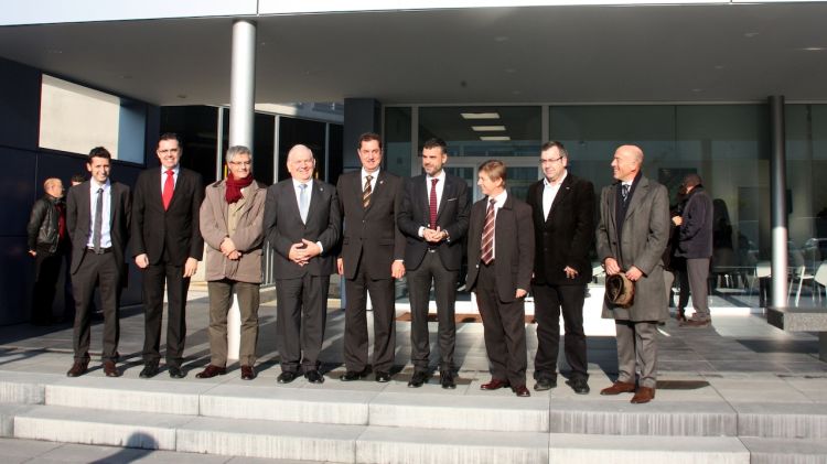 El conseller de Territori i Sostenibilitat ha visitat el centre de tractament de residus de Lloret © ACN