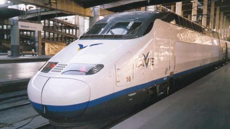 Model d'AVE que es va estrenar el 1992 © Renfe