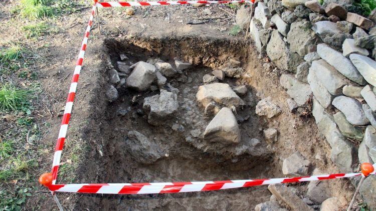 Les restes del poblat ibèric del Boscarró © ACN