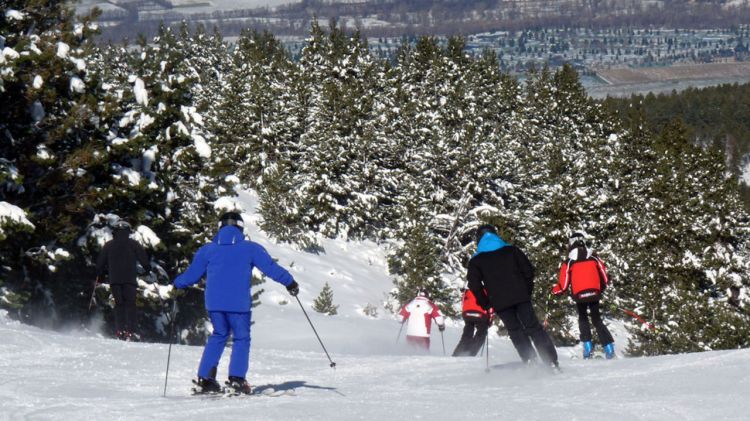 Una de les pistes obertes de l'estació d'esquí Masella © ACN