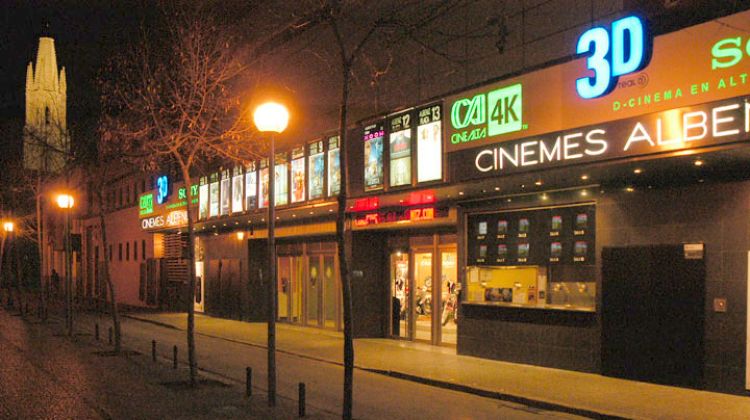 Els cinemes Albèniz de Girona (arxiu)