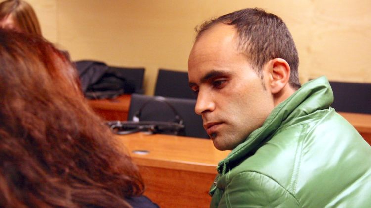 El processat, Mohamed Ouhnine, a l'Audiència de Girona © ACN