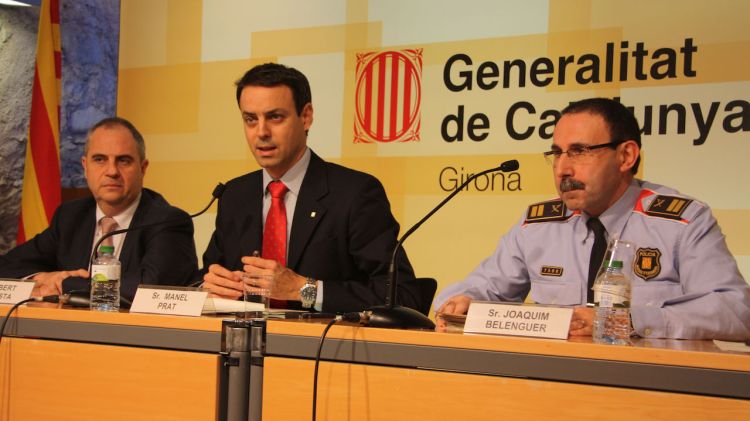 Albert Ballesta, Manel Prat i Joaquim Belenguer © ACN