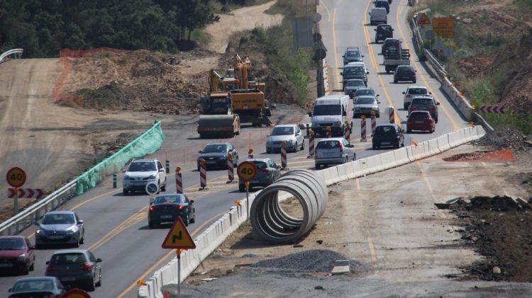 Les obres de desdoblament de la C-31 entre Palamós i Platja d'Aro © ACN