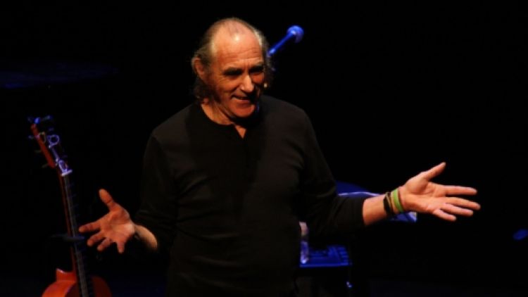 L'artista Pau Riba aquest dissabte durant la preestrena del disc - ACN