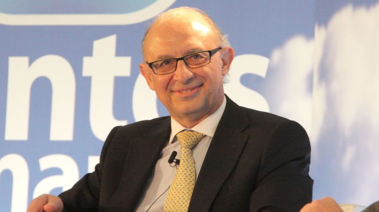 Cristóbal Montoro i Enric Millo, a la convenció del PP català (arxiu) © ACN