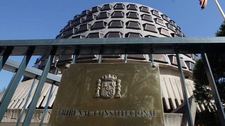 Exterior del Tribunal Constitucional