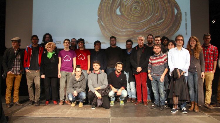 Els guanyadors del Premis Enderrock 2014 per votació popular © ACN