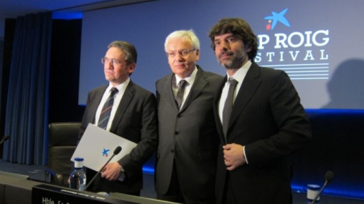 Jaume Giró, Ferran Mascarell i Juli Guiu © ACN