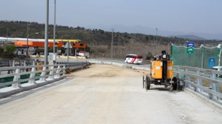 Abertis està acabant de completar l'enllaç de l'AP-7 de Figueres Nord © ACN