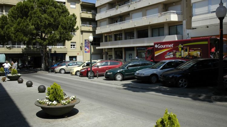 Aquest és l'estat actual de la plaça dels Dolors © AG