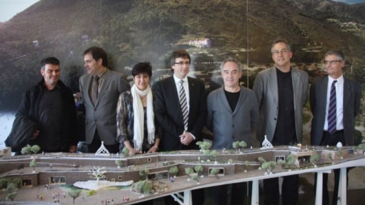 Adrià en la presentació del projecte a Girona (arxiu) © ACN