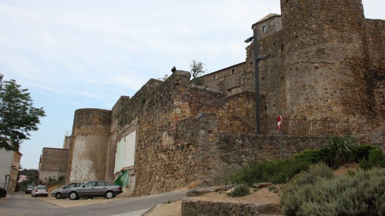 Fragment de la muralla al carrer del Fred © M. Estarriola