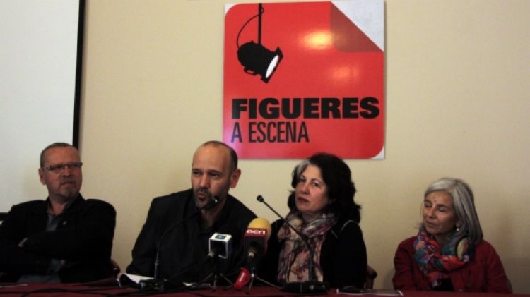 Imatge de la presentació aquest divendres al Teatre Jardí de Figueres  © ACN