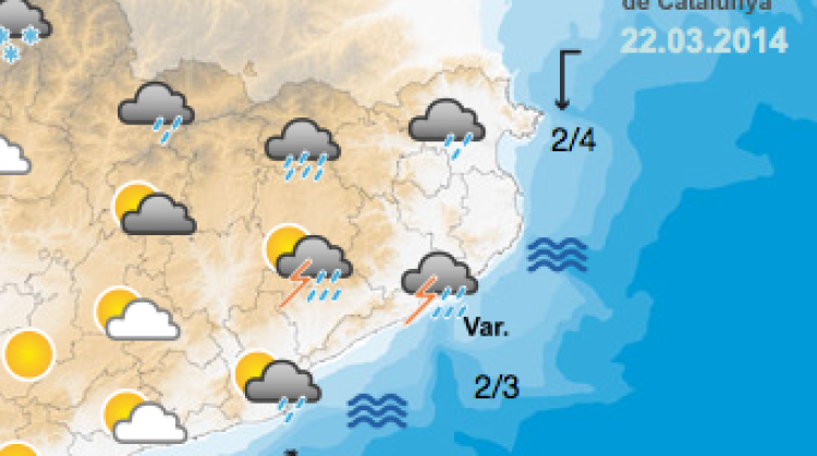 Previsió per aquesta tarda