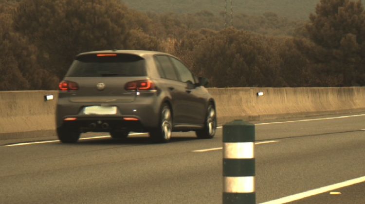 Fotografia del vehicle infractor