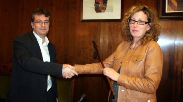 La nova alcaldessa de la Bisbal d'Empordà, Núria Anglada © ACN