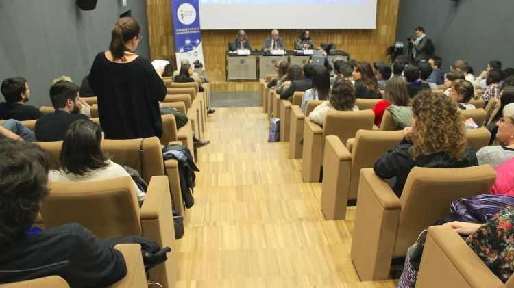 L'auditori del Parc Científic i Tecnològic s'ha omplert per celebrar el ple