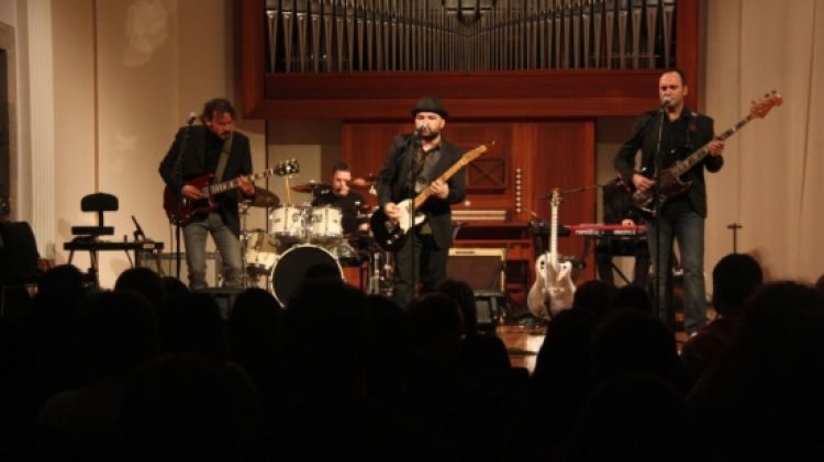La banda va presentar ahir el nou disc al festival Strenes © ACN