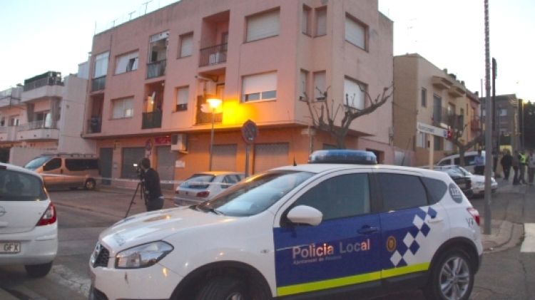 L'habitatge on hi va haver la deflagració està situat al carrer Gaspar Matas © ACN