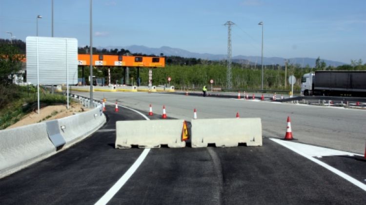 L'enllaç nord de l'AP-7 a Figueres s'obrirà demà dijous a la circulació © ACN
