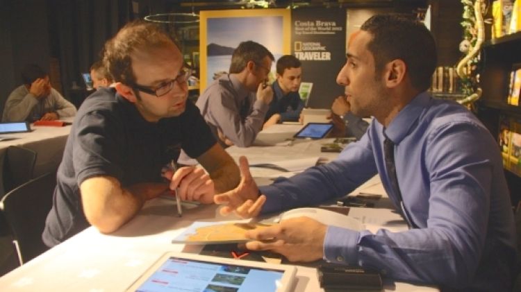 Operadors turístics britànics i empresaris gironins, avui a Londres © ACN