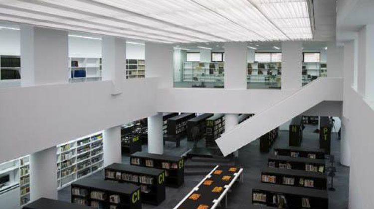 Imatge de la nova biblioteca Lambert Mata de Ripoll © AG
