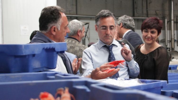 Ramon Tremosa, aquest dijous a la llotja de Roses ©ACN